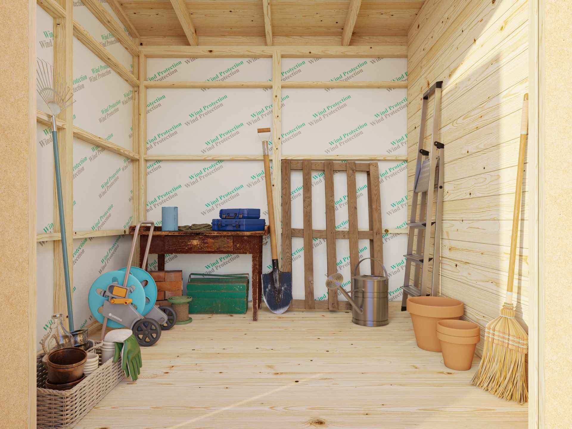 Palmako Gerätehaus Kalle 6,6 m²