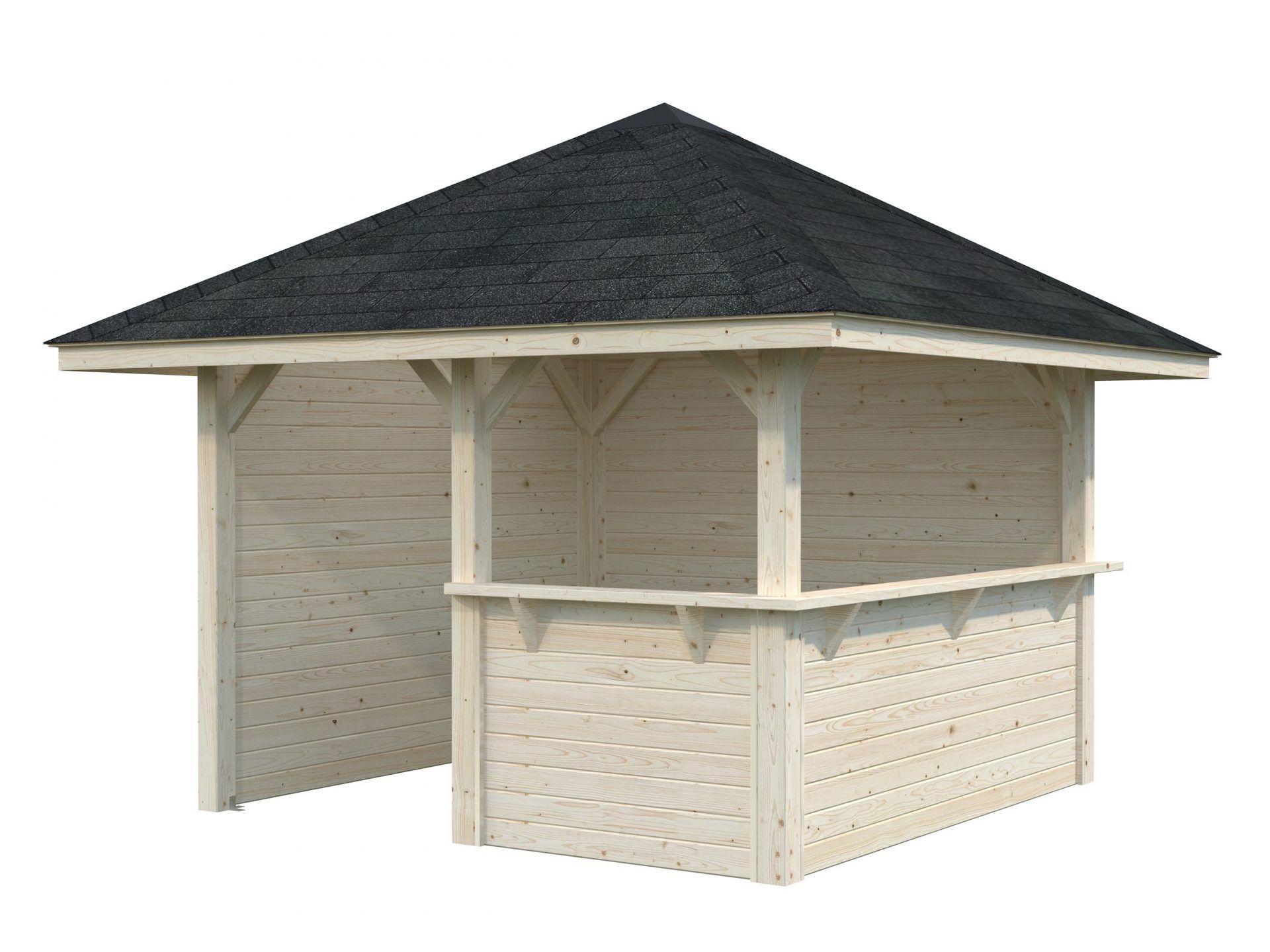Palmako Pavillon Bianca 8,3 m2 Set 103