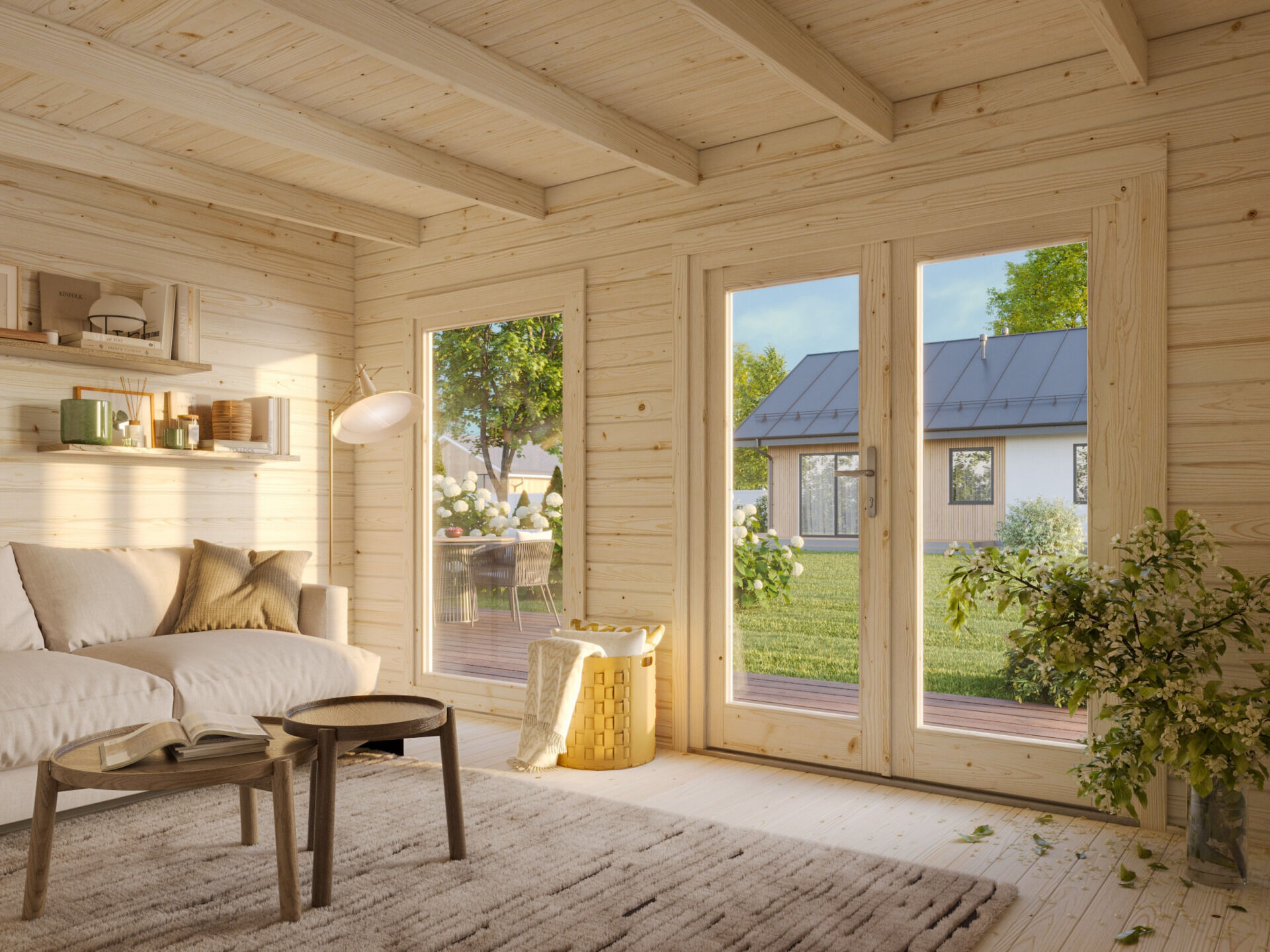 Palmako Pultdach Gartenhaus Heidi 11,7 m²