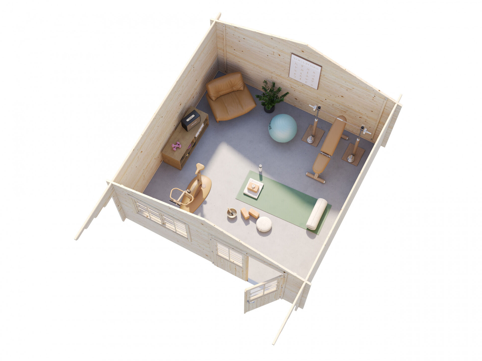 Palmako Gartenhaus Britta 17,5 m²