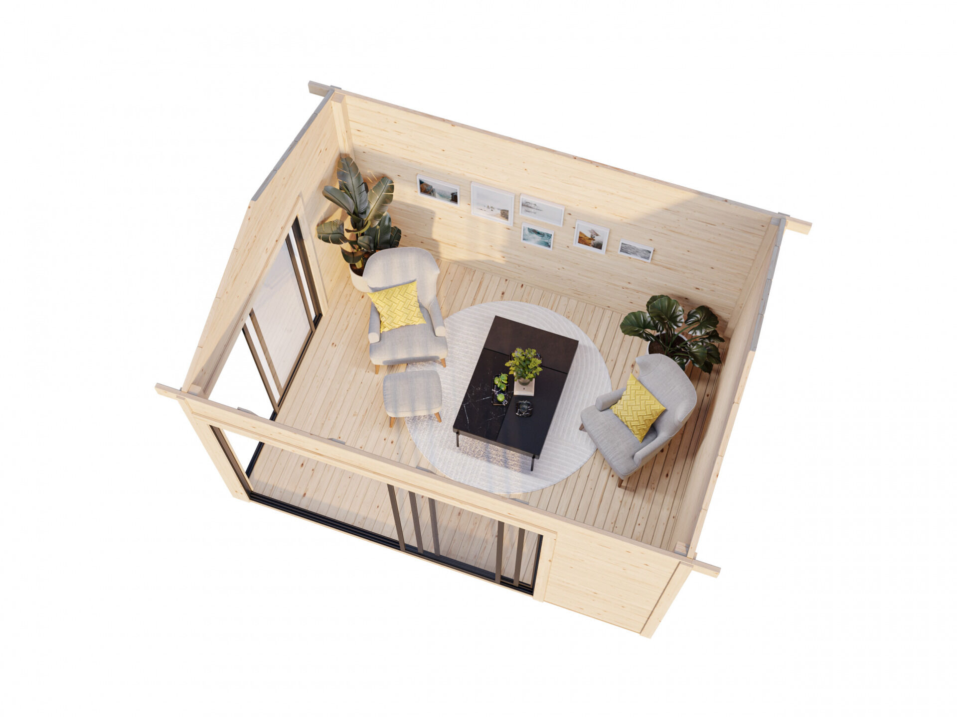 Palmako Gartenhaus Amanda 11,2 m² Slide