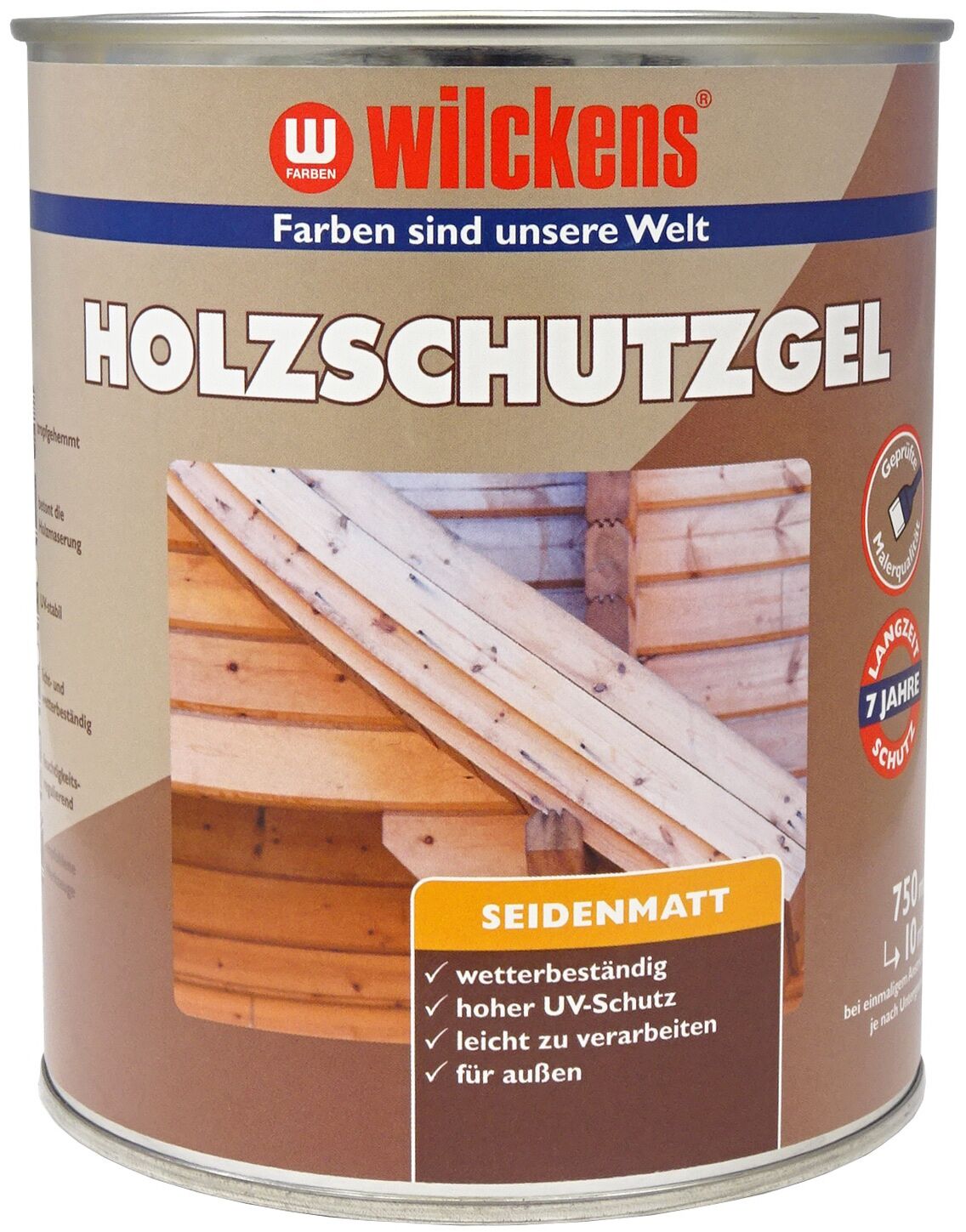Wilckens Holzschutzgel seidenmatt 0.75l