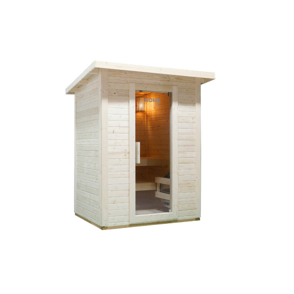 Saunahaus Outdoor TALO M - 191 x 157 cm für 2 Personen