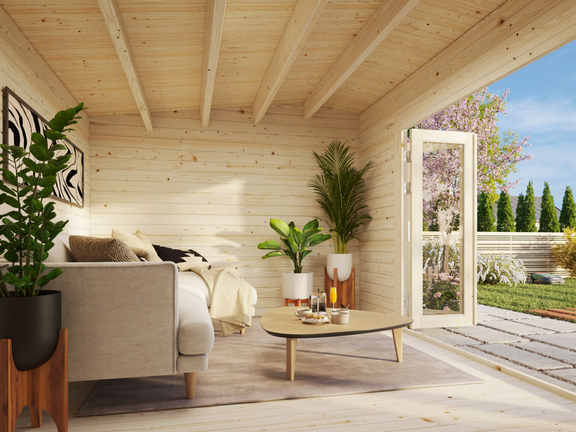 Palmako Gartenhaus Ines 13,7 m²
