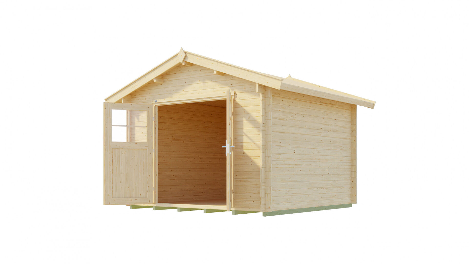 weka Gartenhaus Premium28 DT 3,8x3,3m