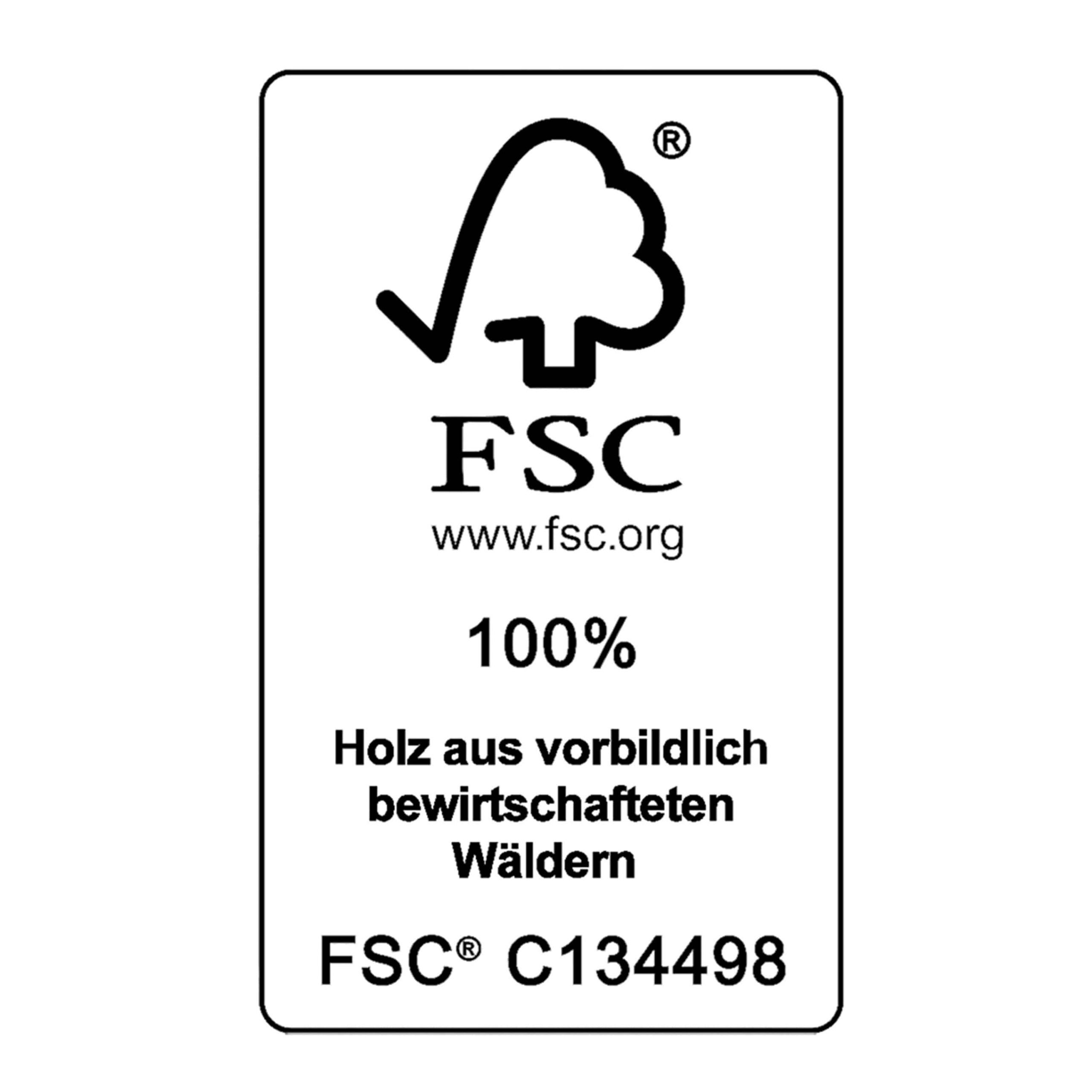 Gartentisch Vanamo Eukalyptusholz 150-200x100x74cm FSC®-zertifiziert