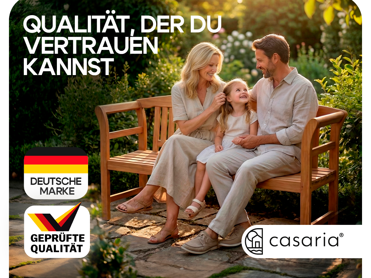 Gartenbank Rose Eukalyptusholz FSC®-zertifiziert 157x45x82cm