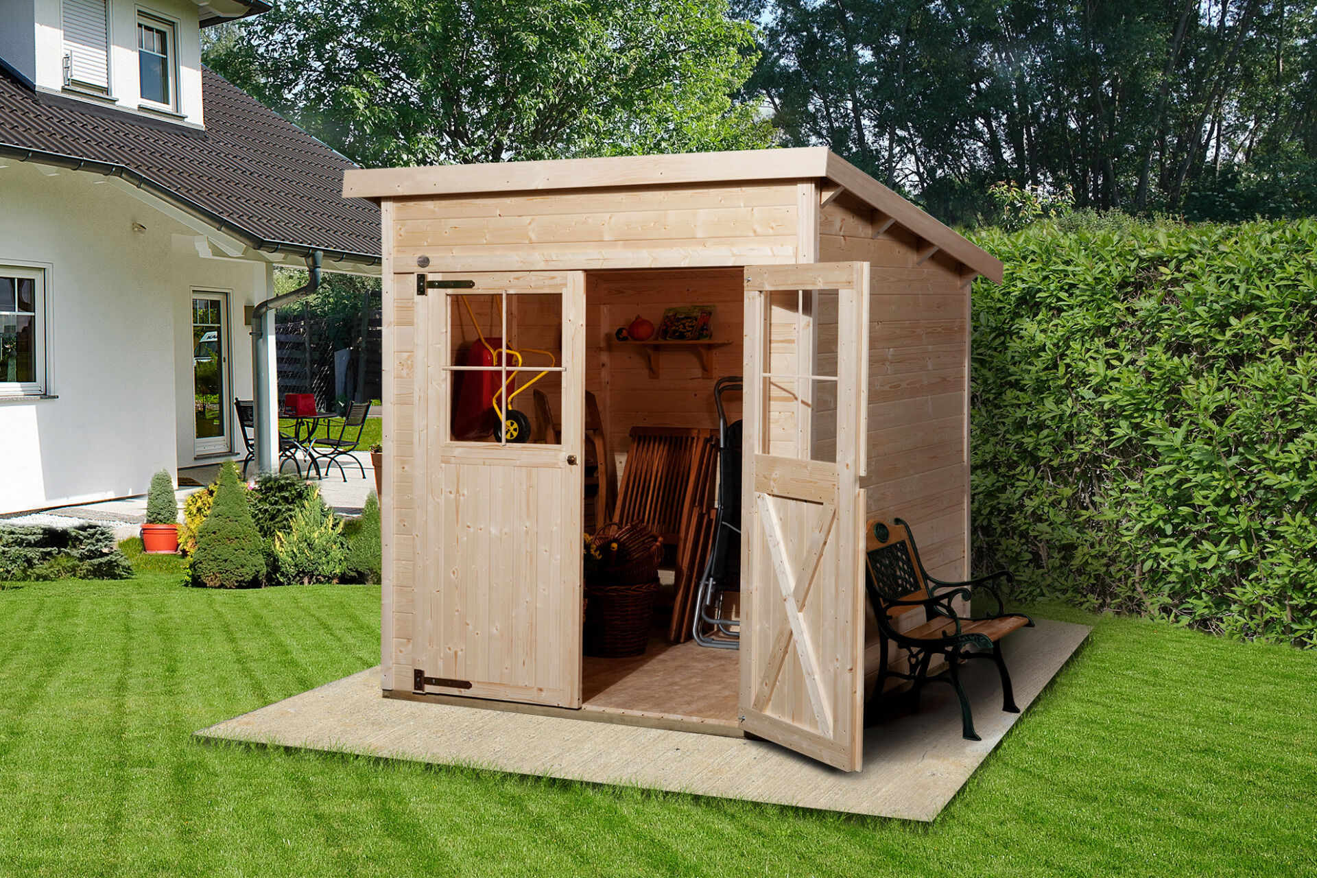 weka Gartenhaus 325 - 2,0x2,0m