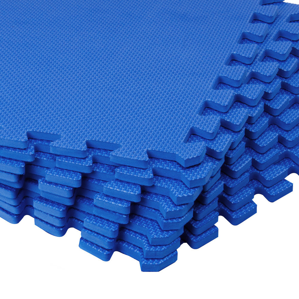 Bodenschutz-/Puzzlematten 8-tlg Blau 180x90x1cm