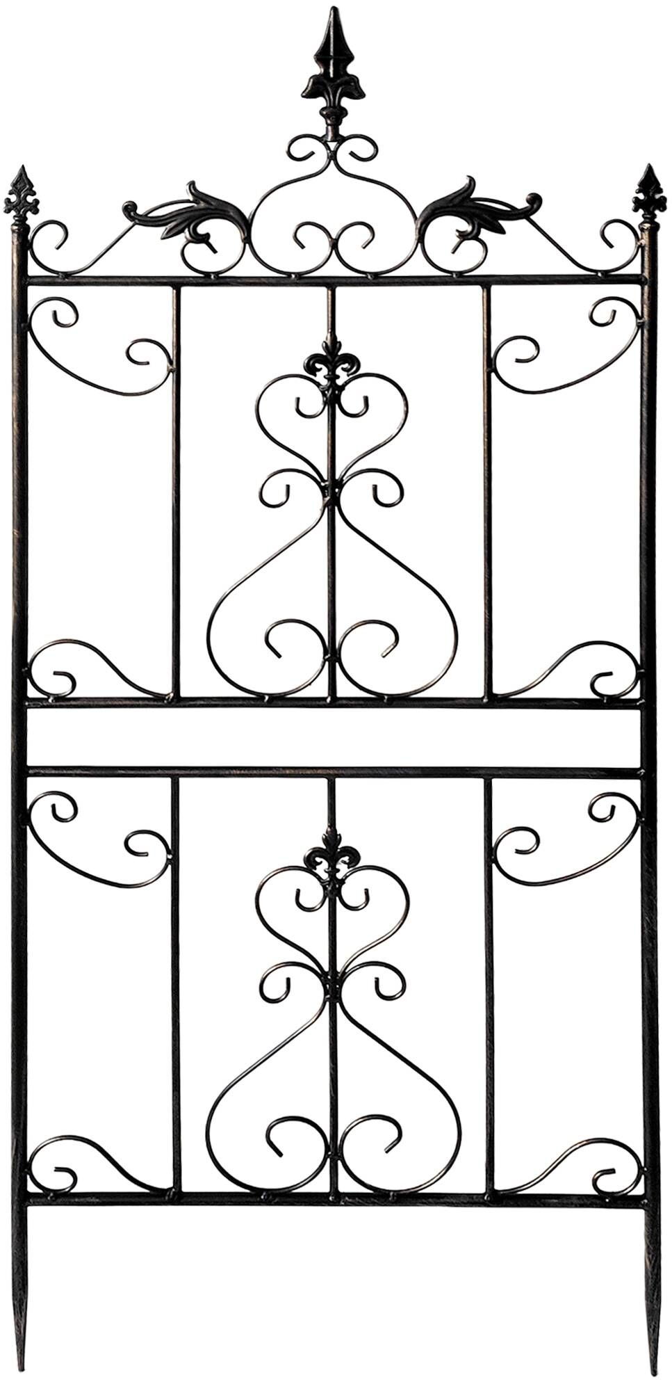 2er Set Rankgitter Myrte, bronze