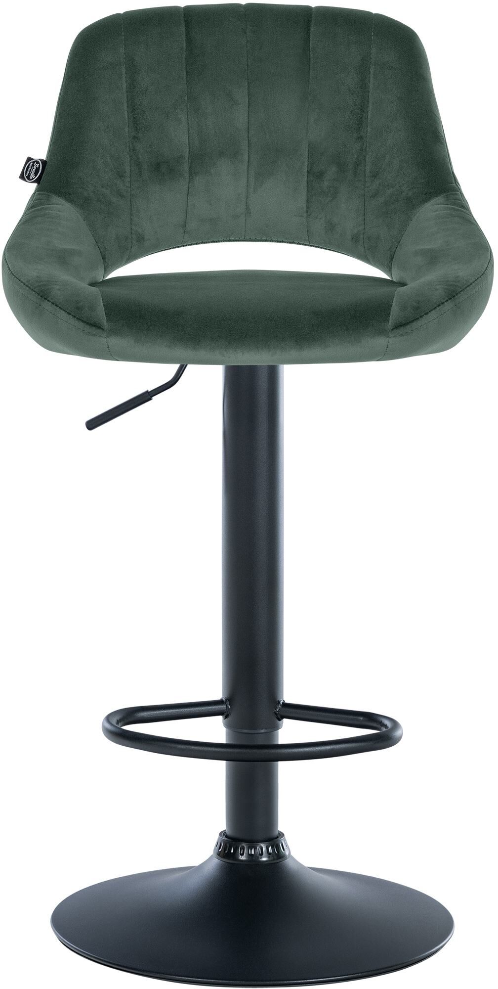 2er Set Barhocker Milet Samt B, grün