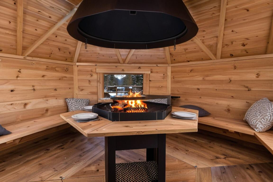 Grillhaus Grillkota Exzellent 9 qm mit Grillanlage für max. 15 Personen