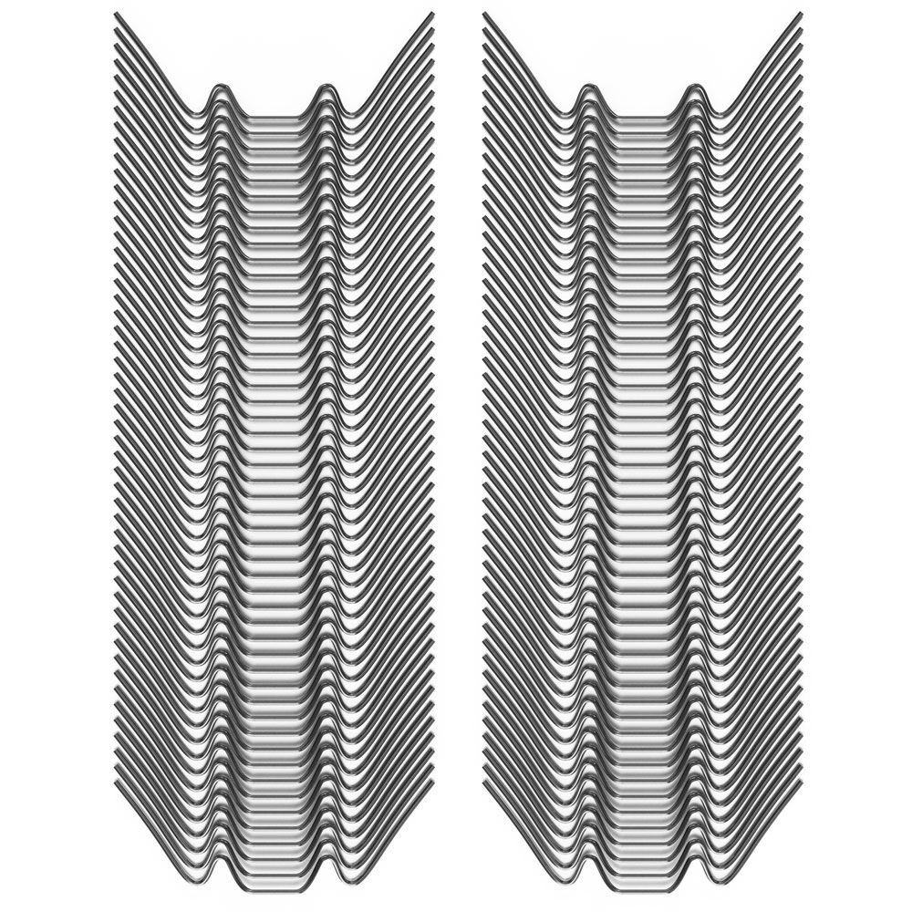 Gewächshausklammern 100er-Set verzinkt
