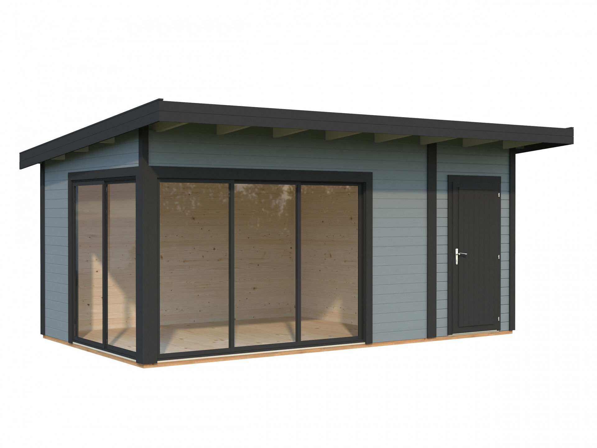 Palmako Pultdach Gartenhaus Andrea 15,2 m² Slide