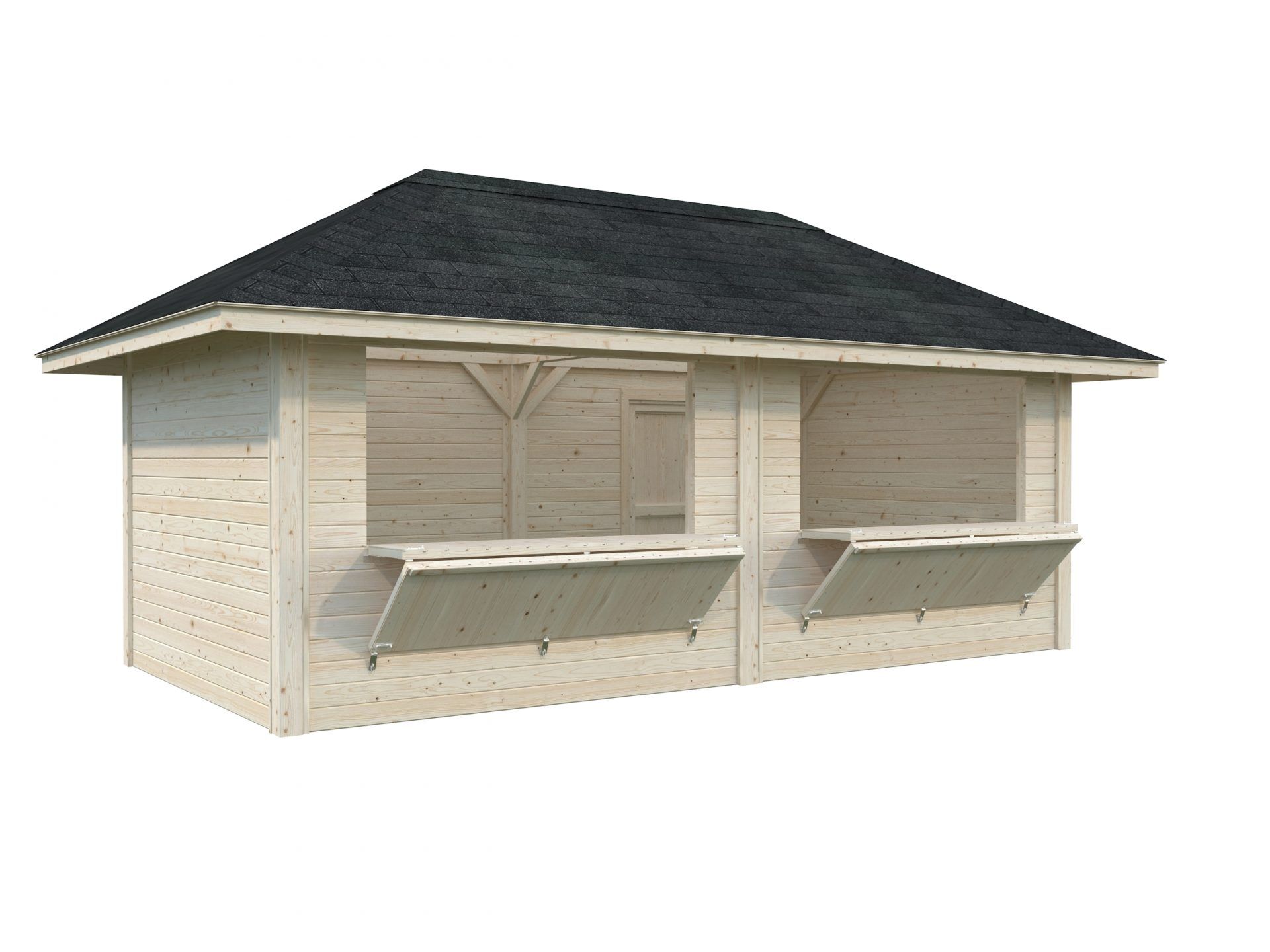 Palmako Marktstand Bianca 16,6 m2 Set 111