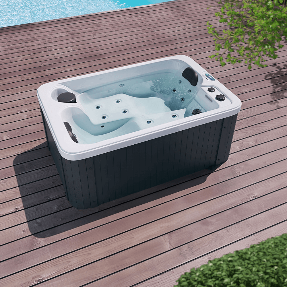 Outdoor Whirlpool HORIZON PURE - 175 x 115 cm für 2 Personen