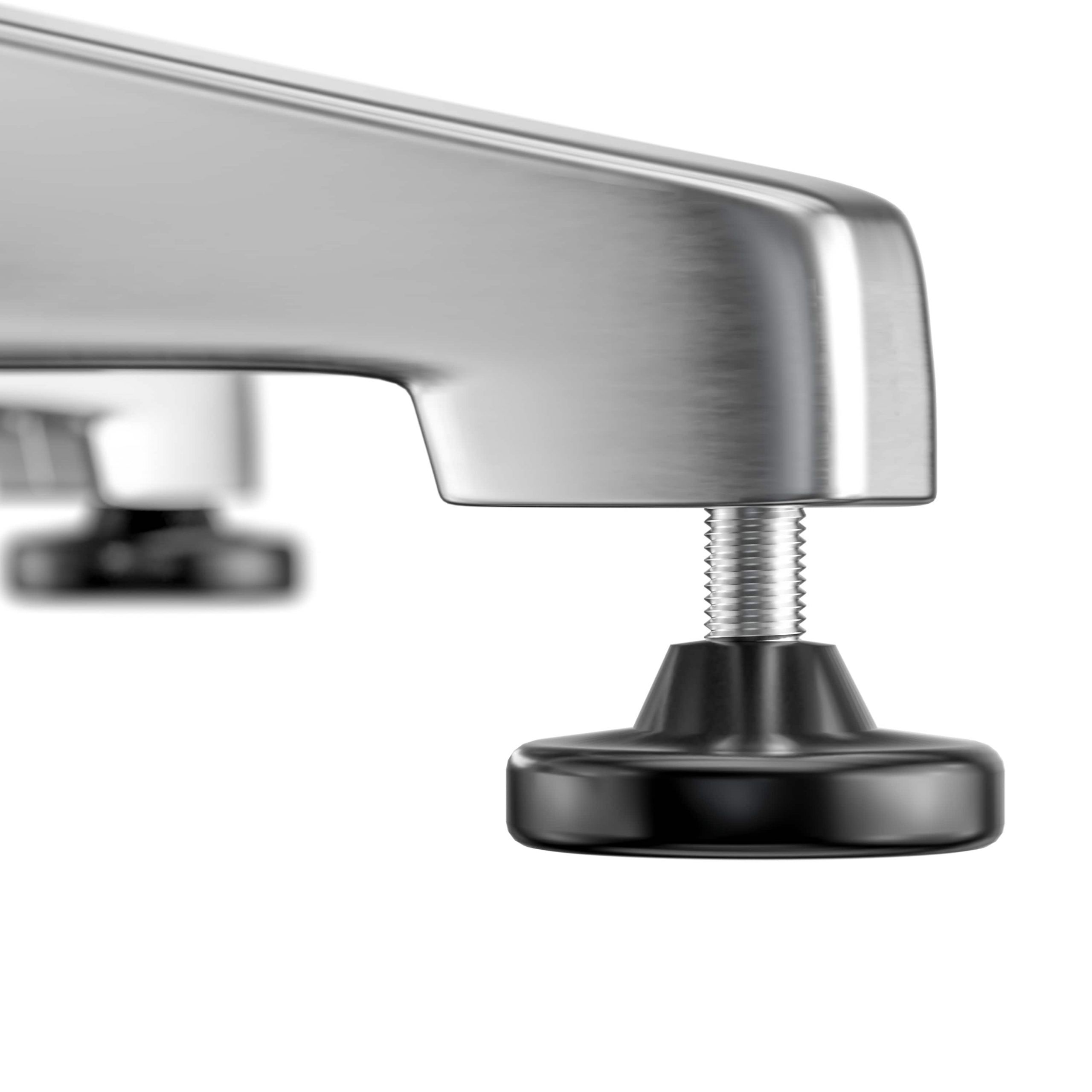 Stehtisch Ø60cm Alu höhenverstellbar Silber