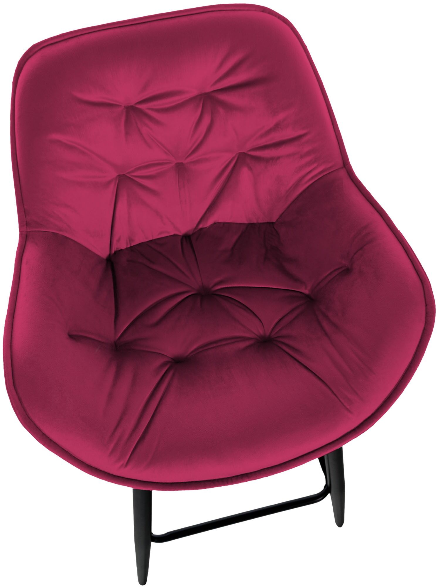 2er Set Barhocker Gibson 76 Samt, lila