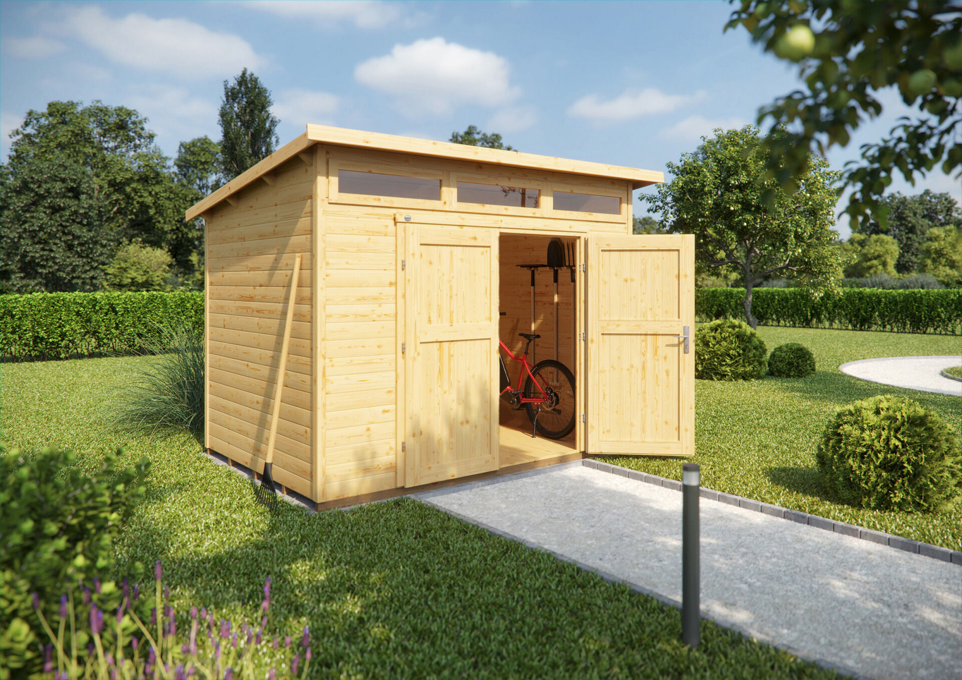 weka Gartenhaus 264 - 3,3x2,9m