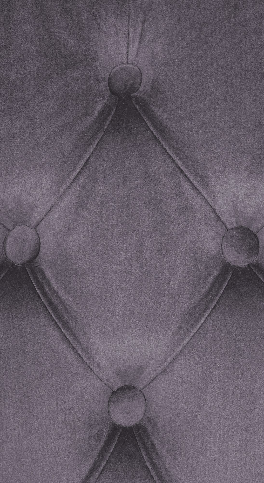 Esszimmerstuhl Lisburn Samt, dunkelgrau