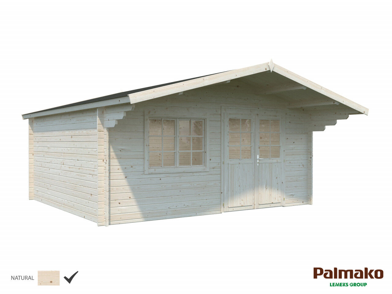 Palmako Gartenhaus Britta 19,7 m²