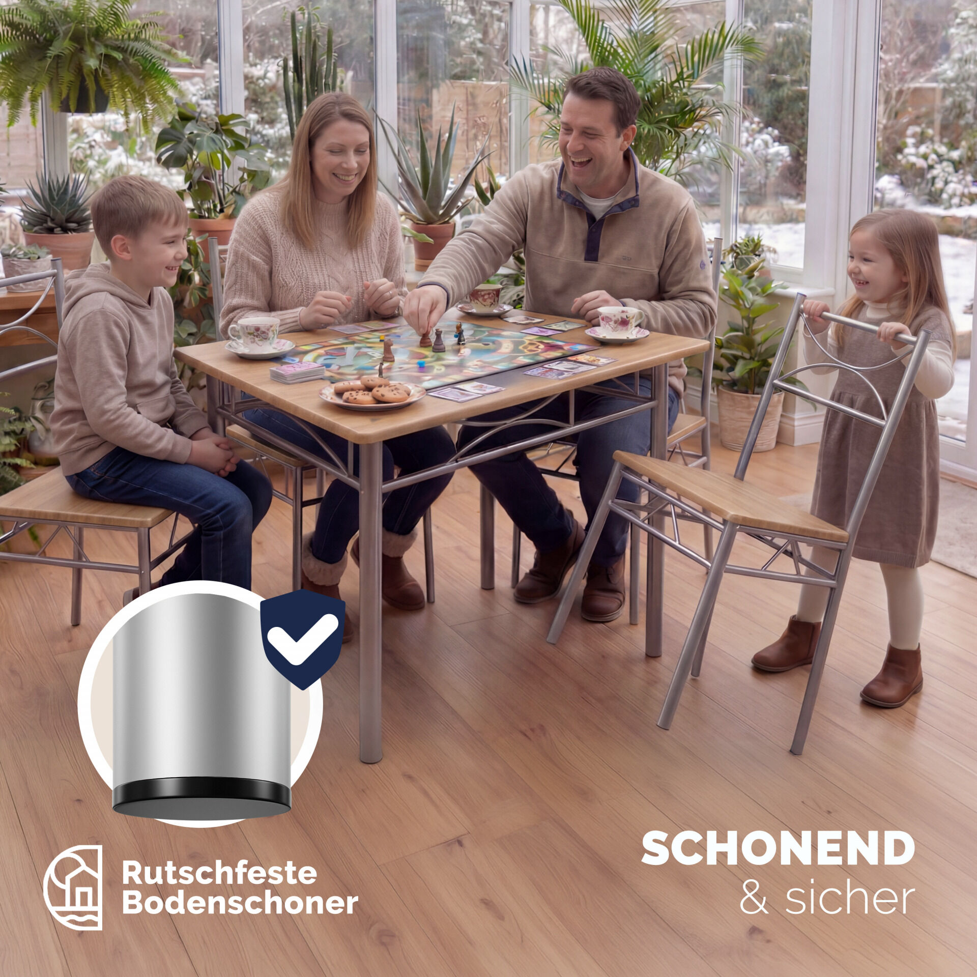 Sitzgruppe Paul 5-tlg Buche