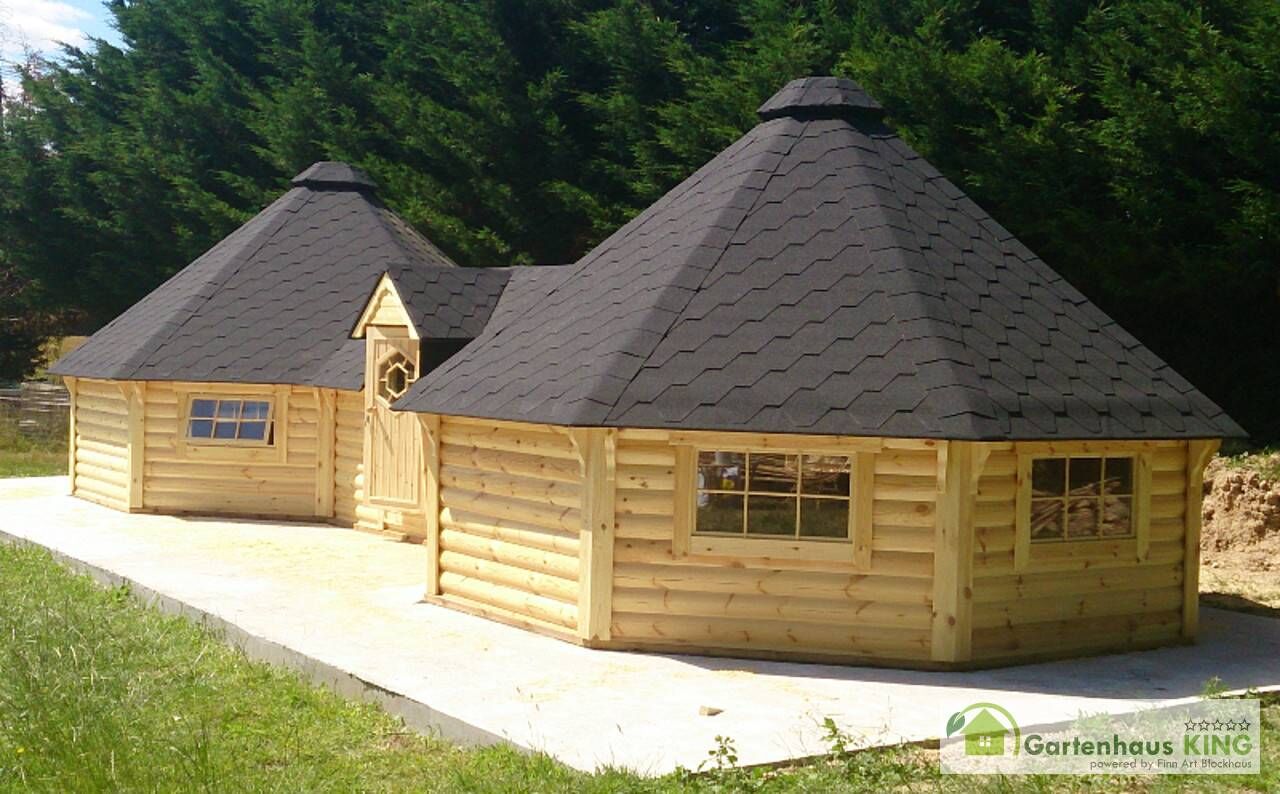 Doppel Grillkota Elegance 2x 16,5 m²