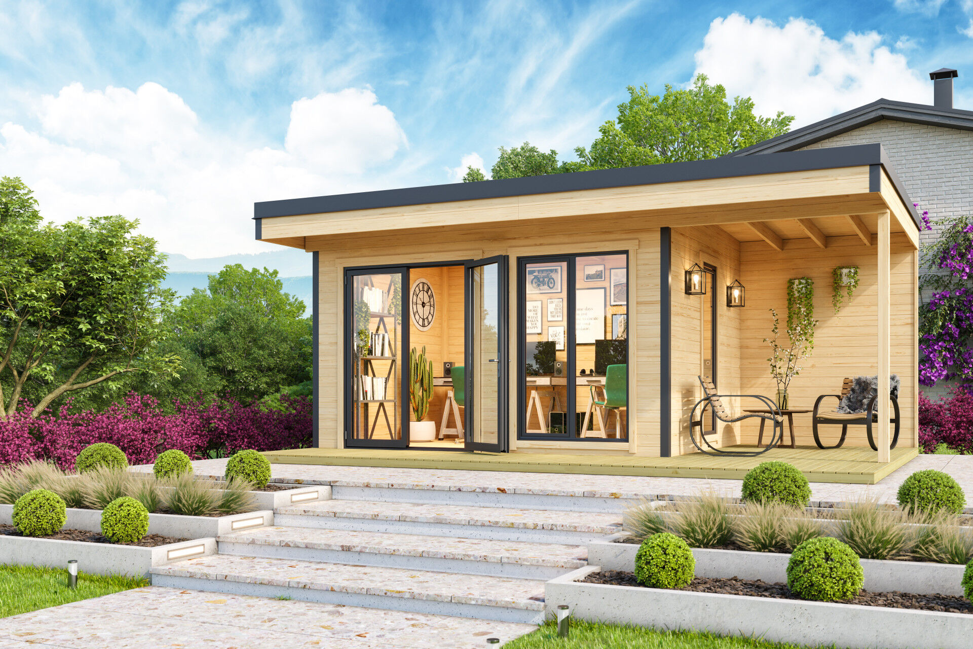 Lasita Maja Gartenhaus Domeo 7