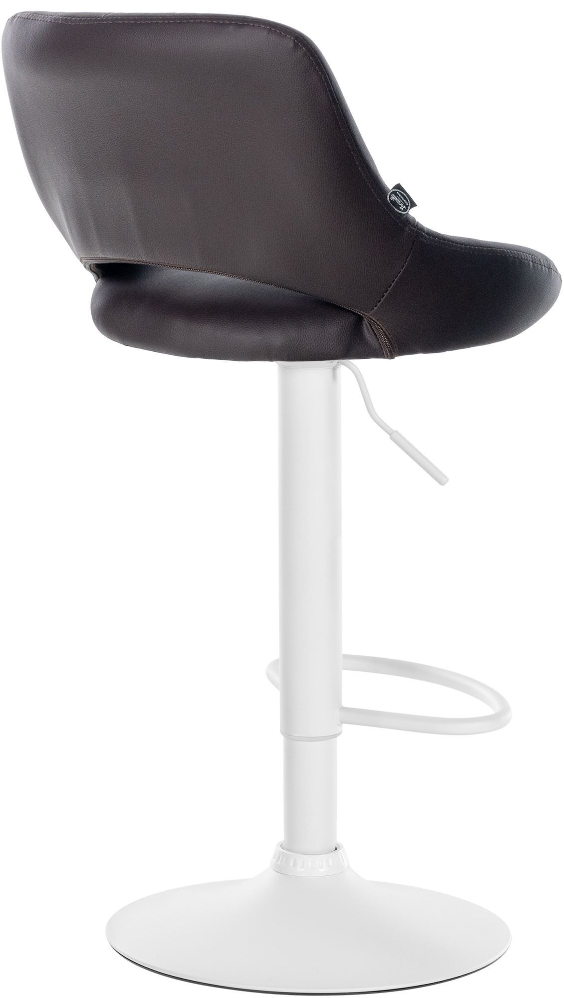 2er Set Barhocker Milet Kunstleder W, braun