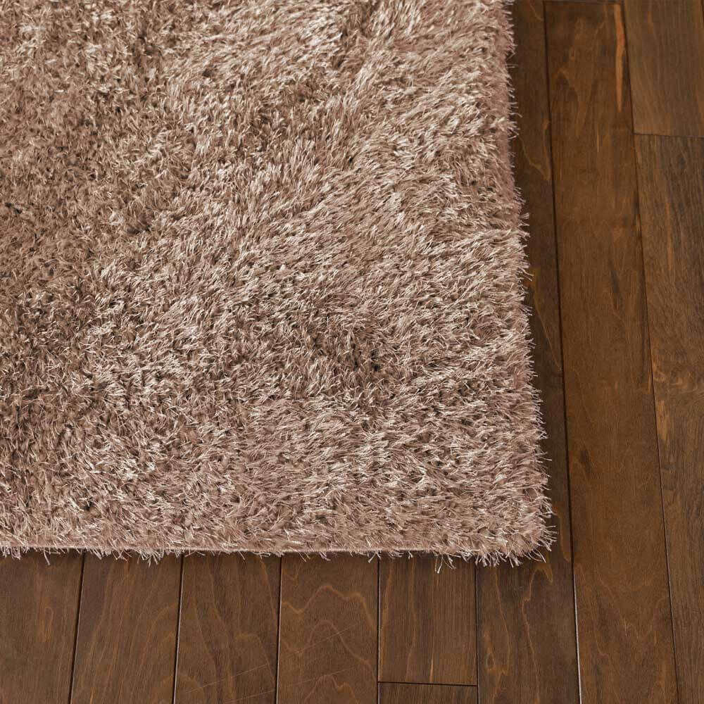 Hochflor Teppich SOFI - 300 x 200 cm Braun