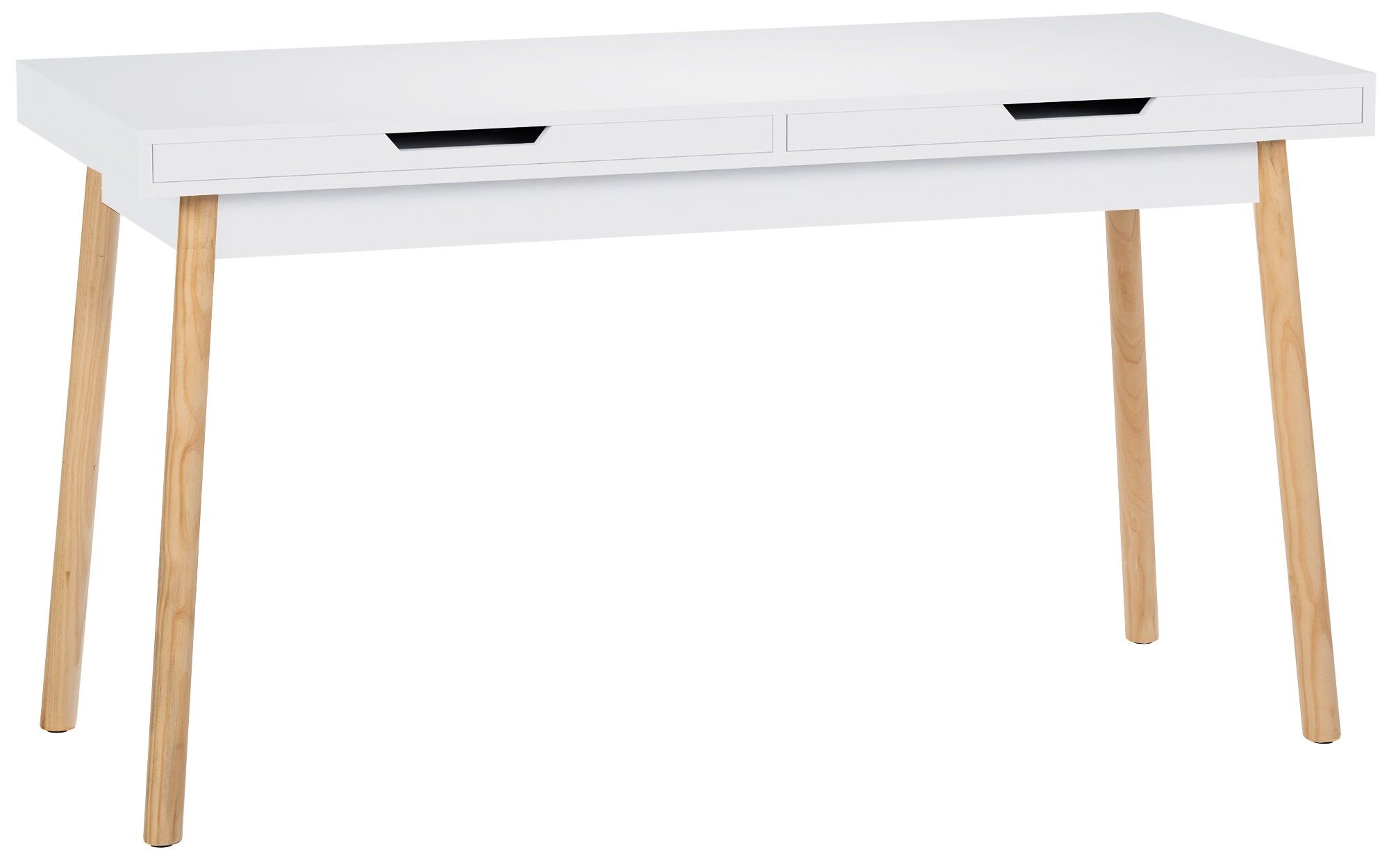 Schreibtisch Porto 140 cm V2, weiß