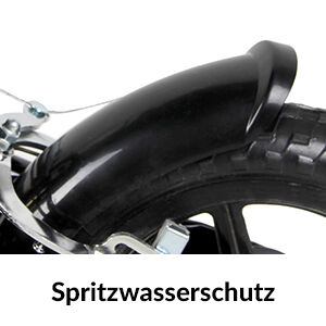Kinderlaufrad Easy Pirate Schwarz