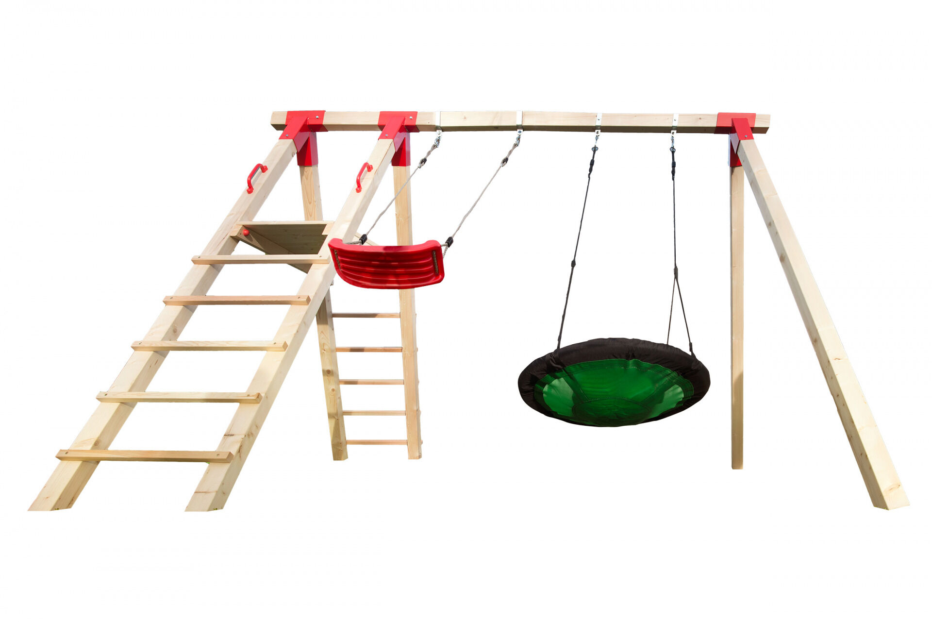 Tabaluga Drachenschaukel mit Podest, Schaukelnest und Schaukelbrett