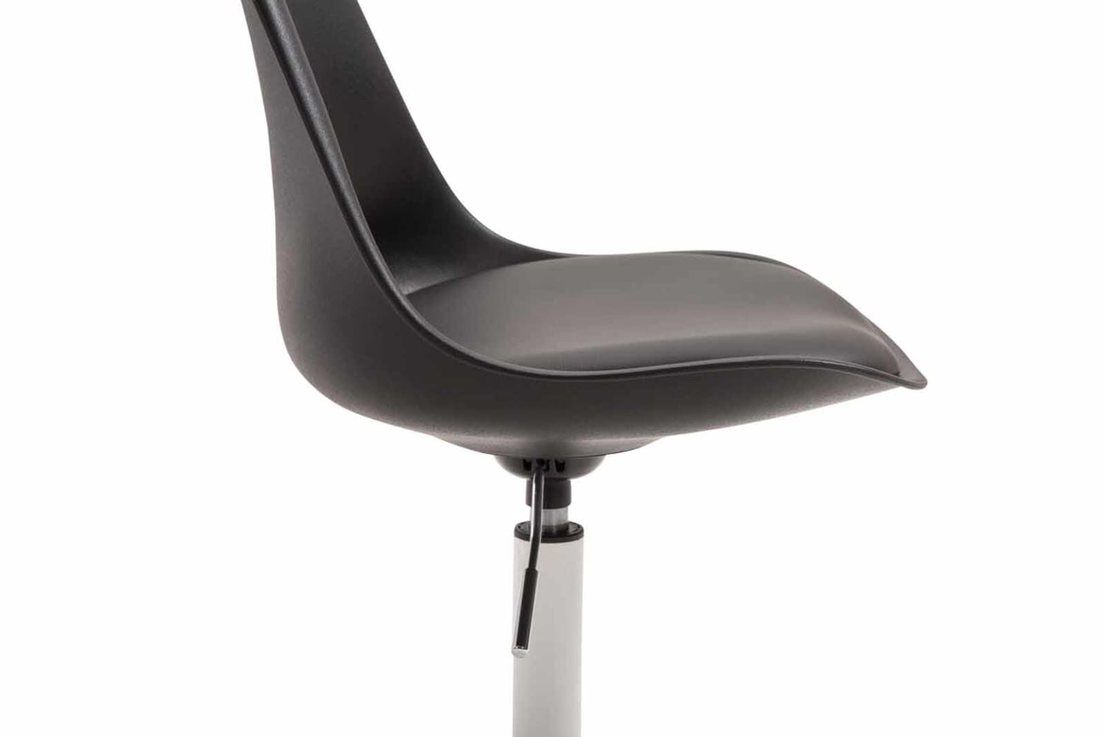 4er Set Esszimmerstühle Maverick W Kunststoff, schwarz