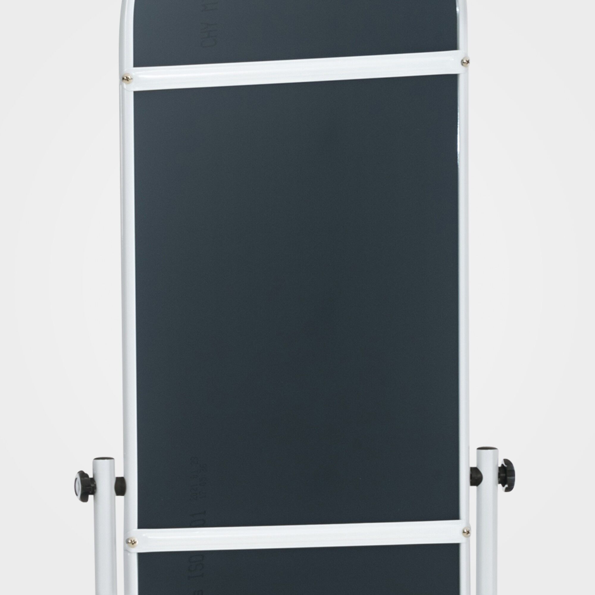 Standspiegel Nane Oval, weiß