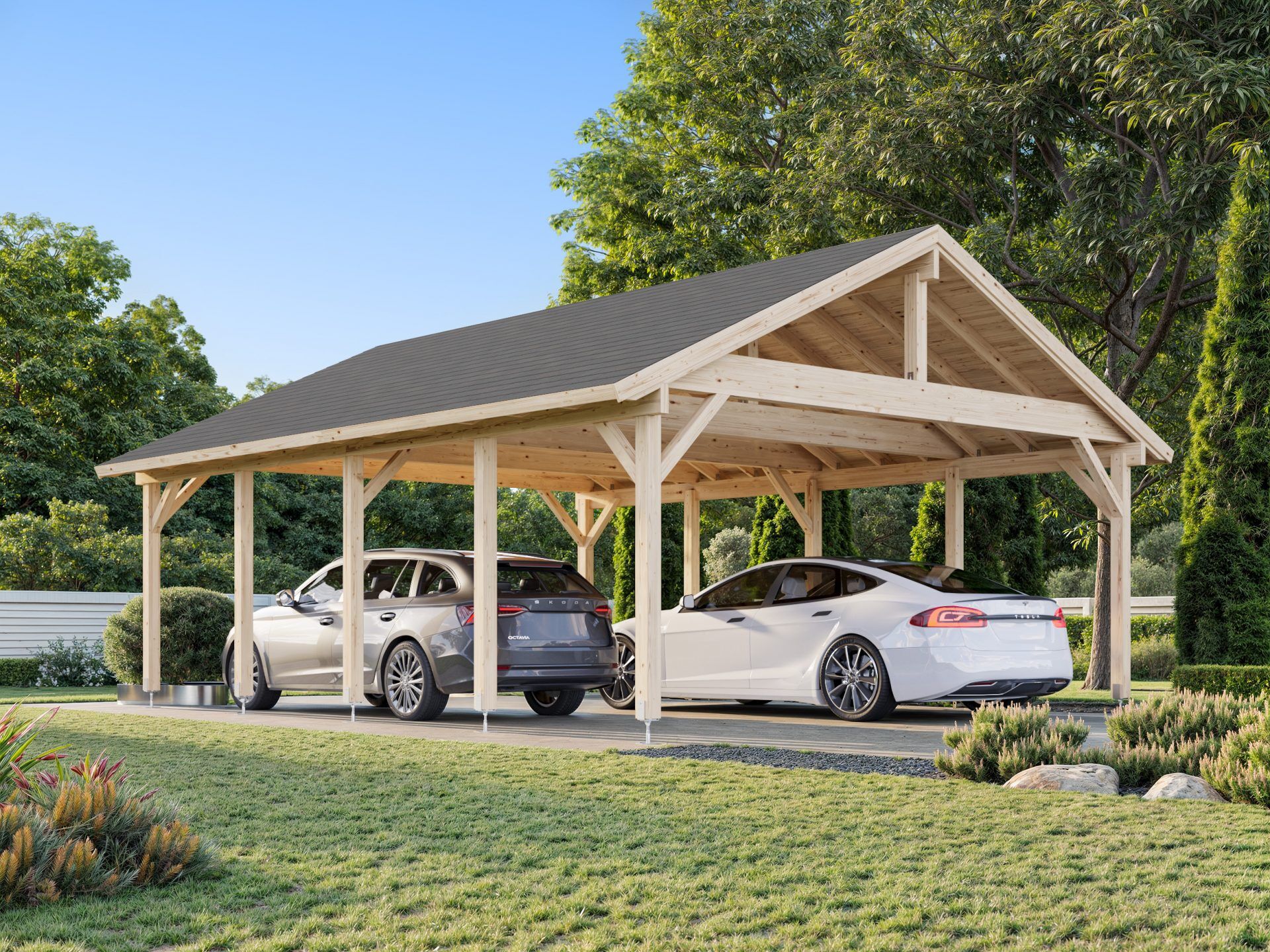 Palmako Carport Robert 40,6 m2