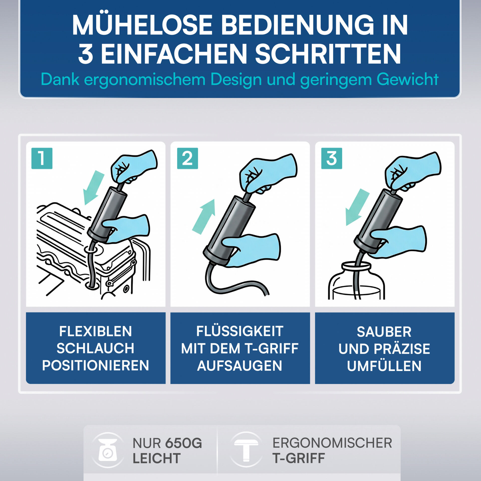 Ölabsaugpumpe 500ml