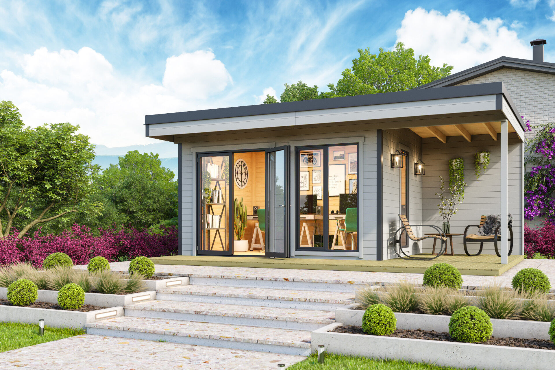 Lasita Maja Gartenhaus Domeo 7