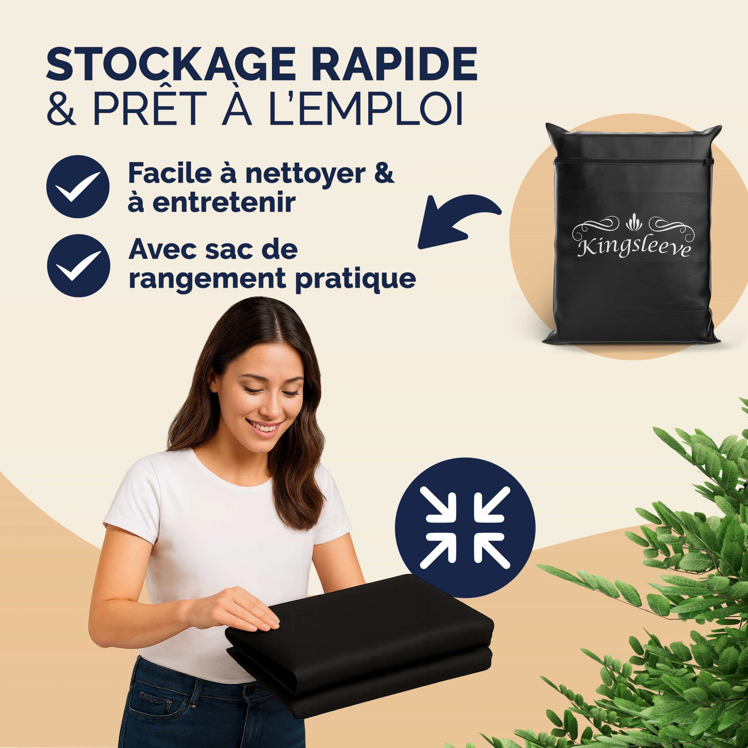 Abdeckplane Sitzgruppe Anthrazit 200x160x74cm 9100mm Wassersäule