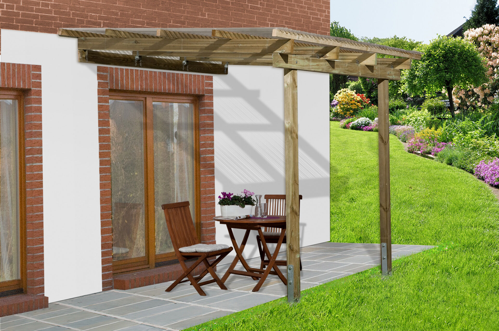 weka Terrassenüberdachung 671 Gr.1