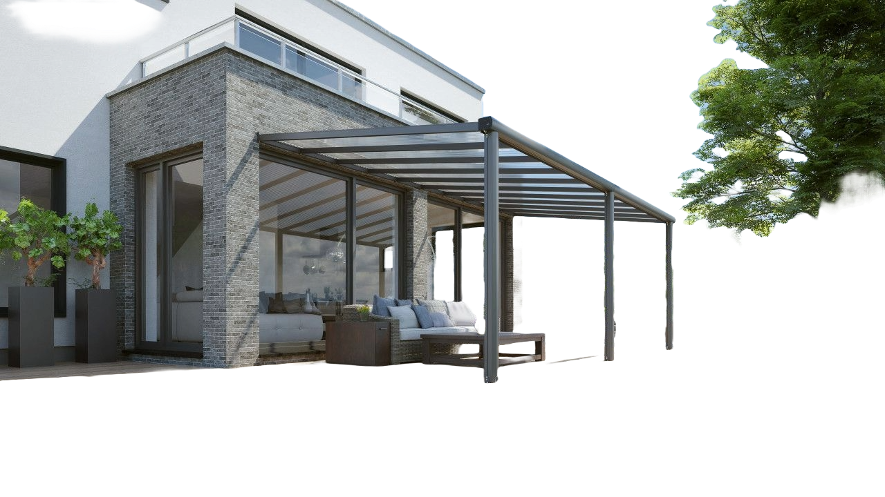 Terrassenüberdachungen aus Aluminium