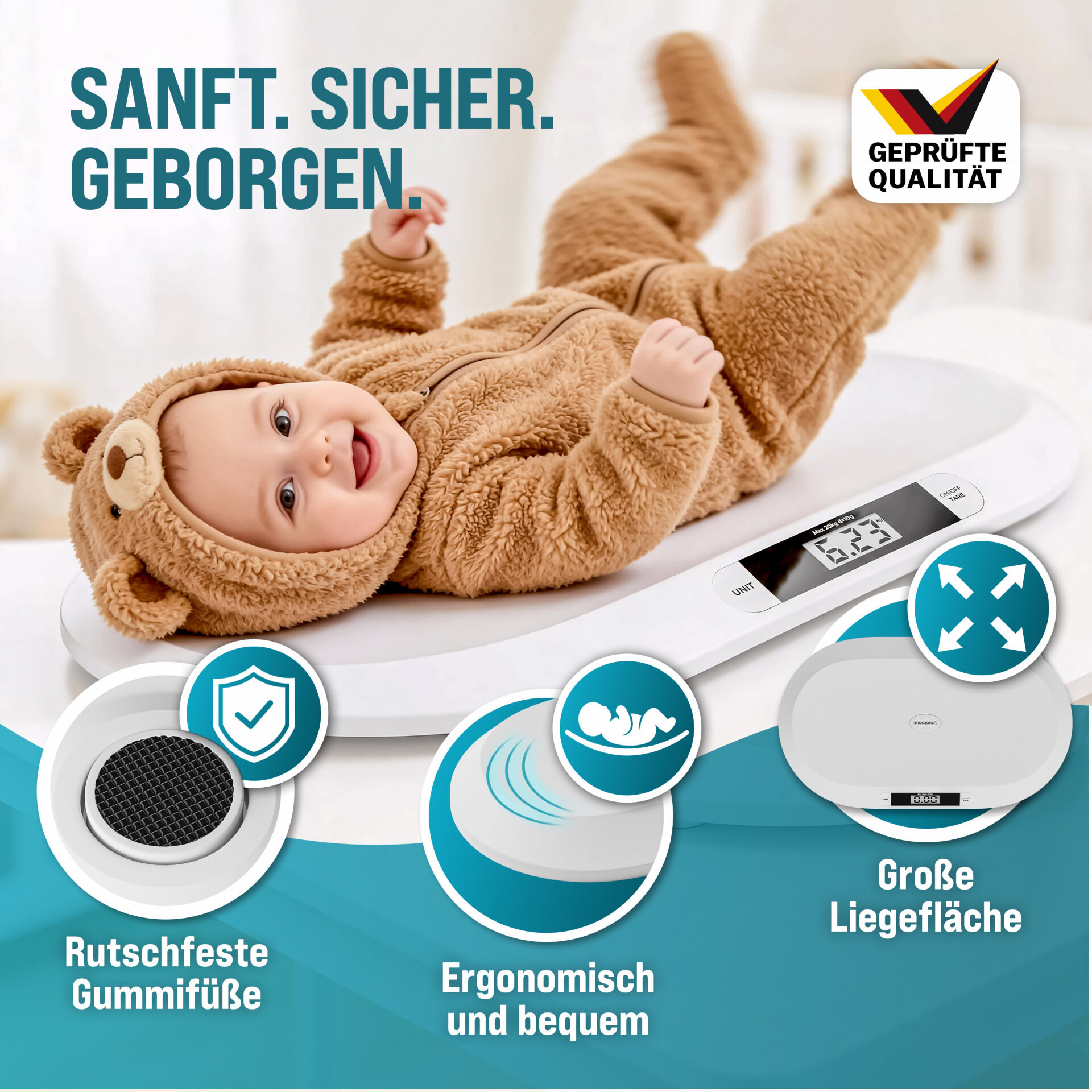 Babywaage bis 20 kg