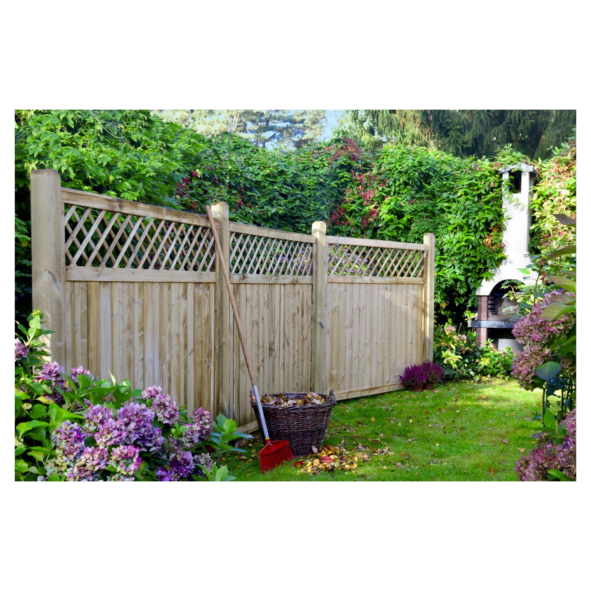 CLASSIC-Serie-Senkrecht Ranki, 180 x 90 cm, kdi-grün, Rahmen 40/70 mm, Profilbretter 16/118 mm