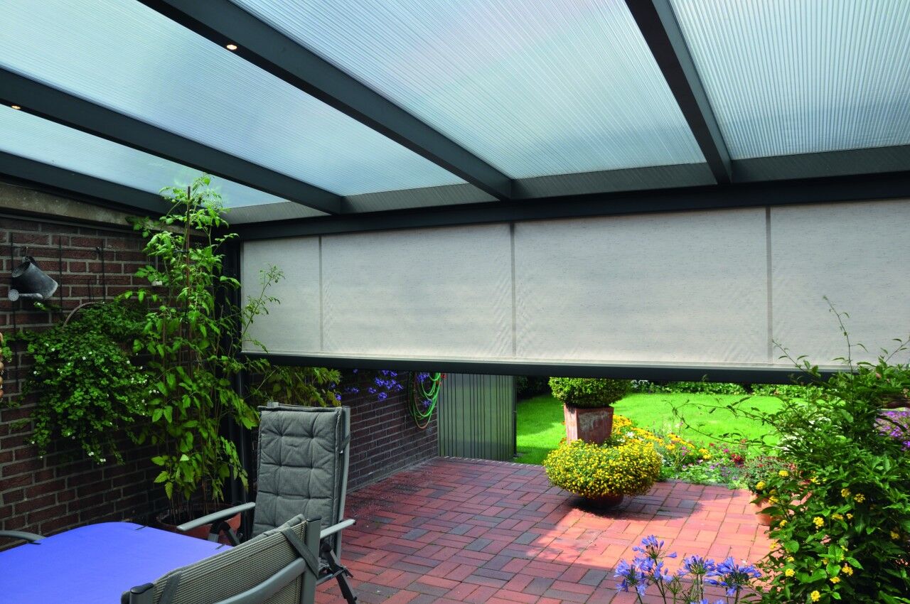Senkrechtmarkise GD 100 weiss 2 x 3,5 m
