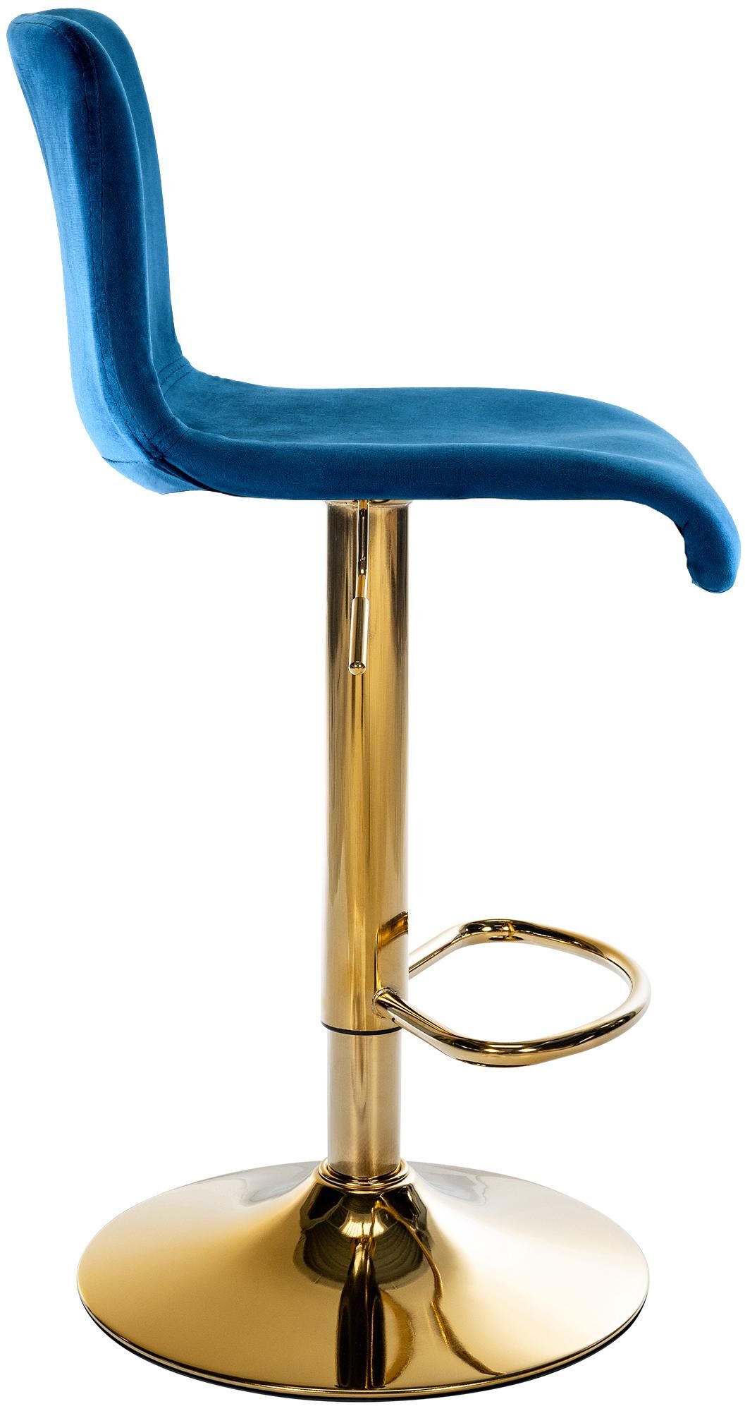 Barhocker Hoover Samt G, blau