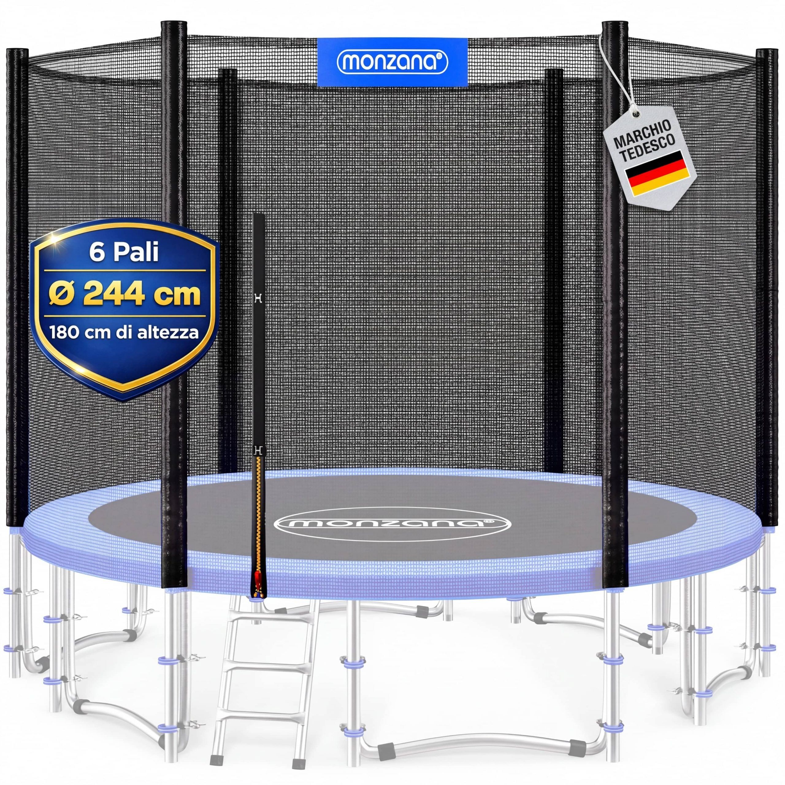 Sicherheitsnetz für Trampolin Ø244cm V1