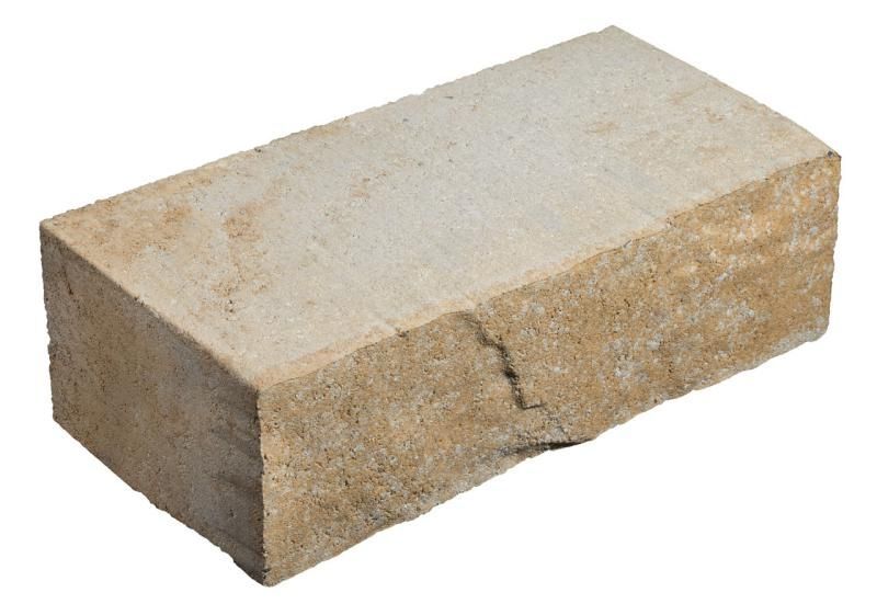 Mauerstein Cremona Landhausmauer, Mischformat, Sahara-Weiß Melange