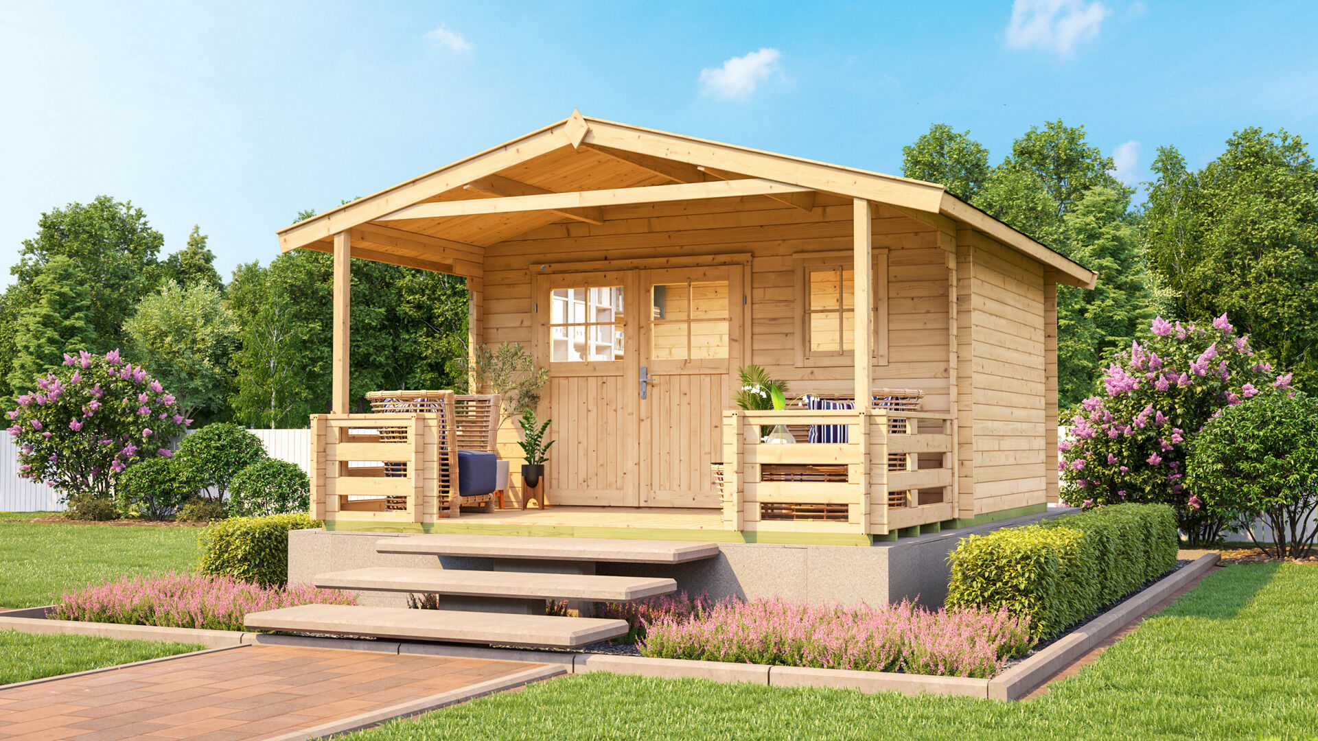 weka Gartenhaus 111 B 4,6x5,9m