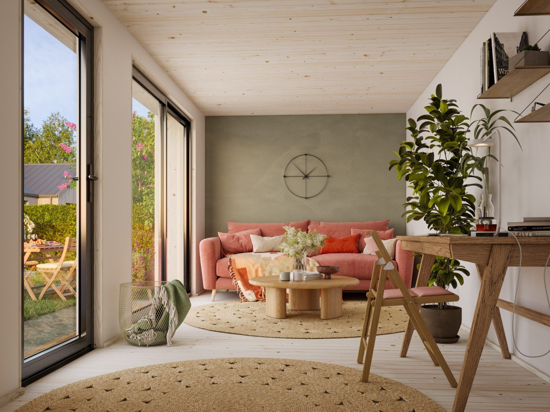 Palmako Tinyhaus Gartenhaus Rebekka 13,6 m²