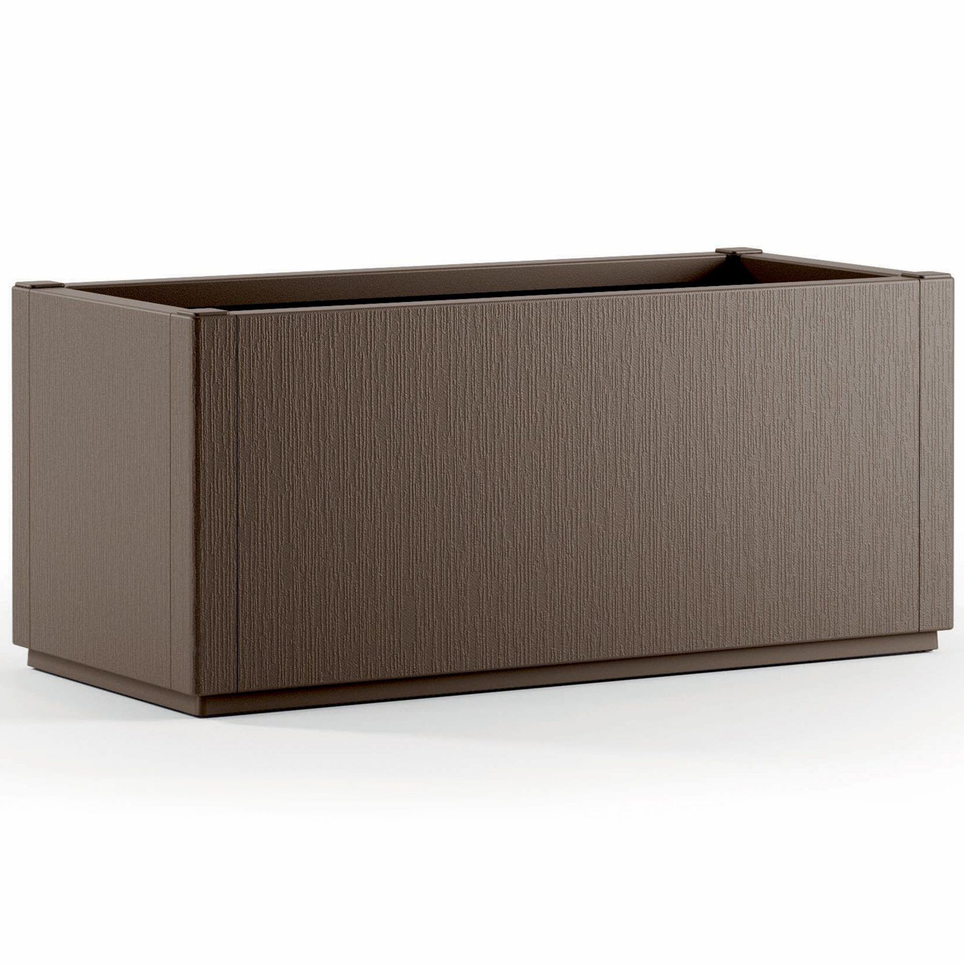 Blumentopf Ethica Braun Kunststoff 80x36x36cm